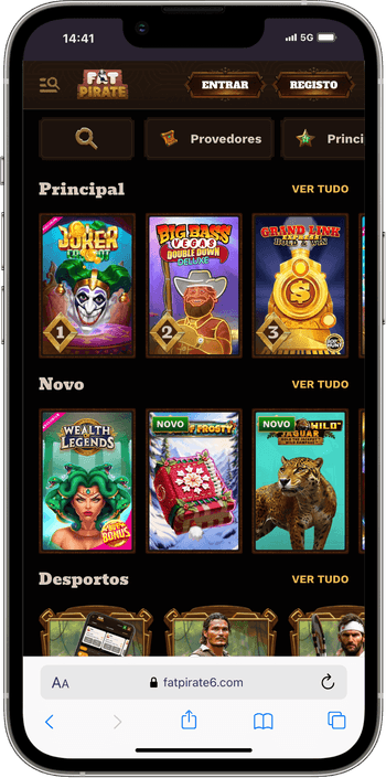 Schermata dei pagamenti e prelievi da fatpirate su mobile